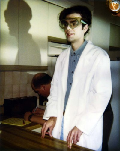 Scientist Matt as a scientist